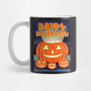 Happy Halloween Pumpkins Mug